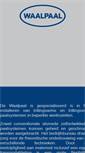 Mobile Screenshot of dewaalpaal.nl